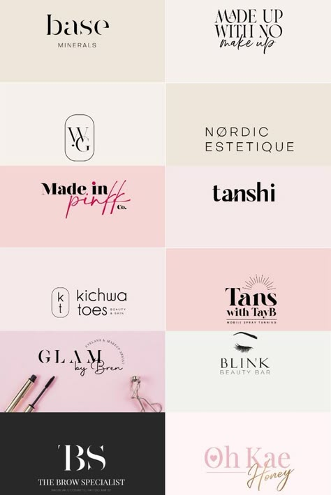 I will design a cosmetics or beauty brand logo Aesthetic Name For Beauty Brand, Logo Design Cosmetic Beauty, Nykaa Logo, Beauty Bar Names Ideas, Beauty Graphic Design Branding, Logo For Cosmetic Brand, Makeup Logo Design Graphics, Beauty Brand Logo Ideas, Cosmetics Logo Ideas