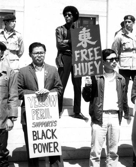 Black Panthers Movement, Brown Beret, Yellow Peril, Model Minority, Black Panther Party, By Any Means Necessary, Protest Signs, Black Knowledge, Power To The People