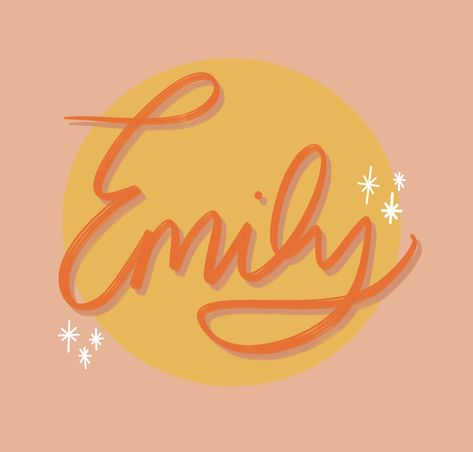 #Emily #girlname #handlettering Emily Aesthetic Name, Emily Name Art, Emilycore Aesthetic, Emily Name, Sims Names, Names Meaning, Emily Taylor, 2022 Aesthetic, Nature Photography Flowers