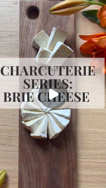 What To Put On Brie Cheese, How To Style Brie Cheese, How To Serve Brie Cheese On A Platter, How To Slice Brie Cheese, Cut Brie For Cheese Board, What Goes With Brie Cheese, Brie Cheese Board Ideas, Brie Display, Brie For Charcuterie Board