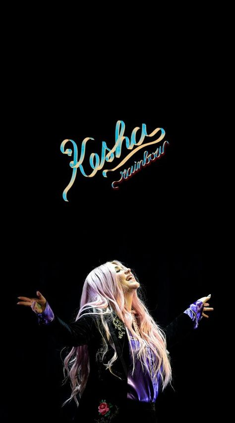 Kesha Rainbow Tour Live Mobile Wallpaper by Erox Kesha Poster, Kesha Praying Lyrics, Kesha Wallpaper, Kesha Warrior, Kesha Rainbow, Dystopia Rising, Kesha Rose, Iphone Ideas, Cover Wallpaper