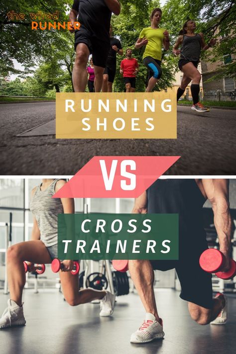 Cross trainers and running shoes might look the same. But they are actually quite different shoes. Read this article to see which option is right for you. via @thewiredrunner What Is Cross Training, Cross Training For Runners, Running Group, Different Shoes, Cardio Circuit, Training Quotes, Running Routine, Running For Beginners, Running Trainers