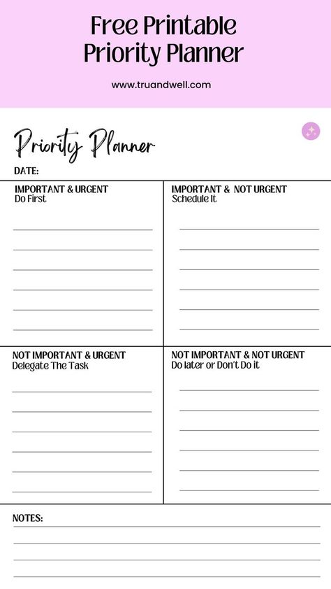 free printable priority planner Free Printable Meal Planner Templates, Time Blocking Printable, Priority Planner, Time Management Printable, Time Management Worksheet, Weekly Planner Print, Project Planner Printable, Free Planner Templates, Organizing Time Management