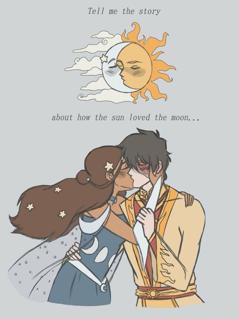 Lady Of The Moon, Zuko And Katara, Avatar Legend Of Aang, Prince Zuko, Avatar Zuko, The Sun And The Moon, Avatar The Last Airbender Funny, Sun And The Moon, Avatar Funny