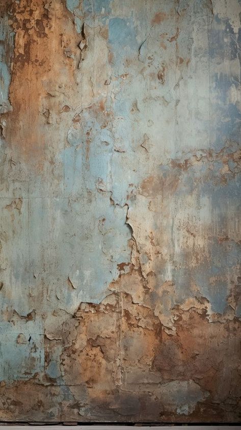 Blue and brown rough paint rust. | free image by rawpixel.com Abstract Architecture, Paper Decor, Rustic Blue, Blue And Brown, Rustic Walls, Blue Wallpapers, Paper Decorations, Free Image, Painting Techniques