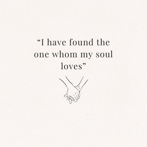 “I have found the one whom my soul loves”🤞 My Soul Recognizes Your Soul, I Have Found The One Whom My Soul Loves Sign, And Then My Soul Saw You, I Found The One My Soul Loves, I Have Found The One Whom My Soul Loves, Lover Of My Soul, Finding The One, My Soul, You And I