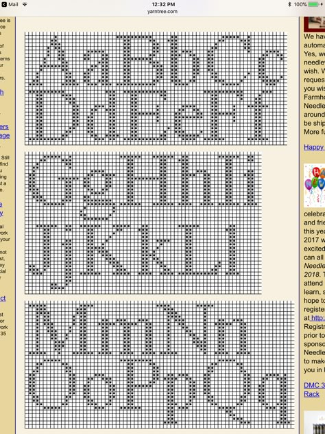 Large Cross Stitch Letters, Cross Stitch Font, Modern Alphabet, Cross Stitch Letter Patterns, Swedish Weaving Patterns, Alphabet Cross Stitch, Crochet Alphabet, Pola Macrame, Crochet Letters