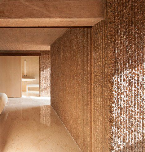 Fuensanta House by Muka Arquitectura Concrete Architecture, Spanish House, House Decorating, Apartment Interior, Siena, Architecture Details, Interior Spaces, Interior Details, Textured Walls