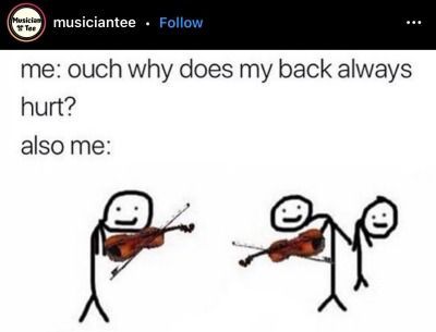 #orchestrahumour #memes #bandmemes #musicmemes #orchestramemes #twosetviolin #musicmemesdaily #viola #violin #bass #piano #cello #cellomemes #pianomemes #violamemes #violinmemes #brass #woodwind #strings #guitar #guitarmemes #trumpet #flute #jazzmemes #orchestra #music Violin Quotes Funny, Orchestra Kids Humor, Violin Memes Funny, Orchestra Class Memes, Orchestra Humor Violin, Orchestra Memes Funny, Violin Humor, Violin Jokes, Orchestra Jokes