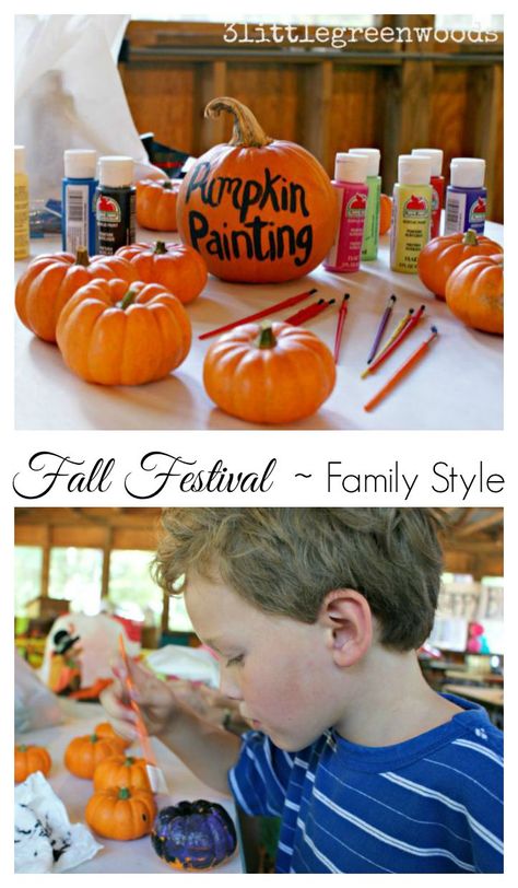 Fall Festival Party, Halloween Block Party, School Fall Festival, Fall Festival Games, Fall Harvest Party, Fall Carnival, Festival Games, Harvest Fest, Painting Pumpkins