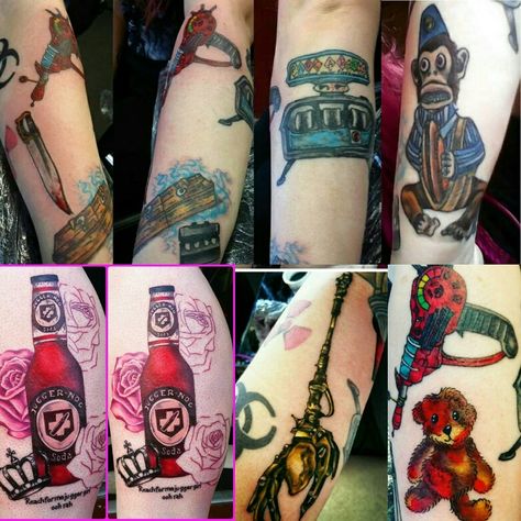 Call of duty zombie tattoos #callofdutyblackops3 #tattoo #gaming #gamergirl #girlgamer #callofdutyzombies #callofdutyzombiesps4 #callofdutyzombiesperks #ps4 #xboxone #Gamer Zombie Tattoo, Video Game Tattoos, Couple Tattoos Unique Meaningful, Black Ops Zombies, Zombie Tattoos, Call Of Duty Zombies, Gaming Tattoo, Shoulder Tattoos For Women, Tattoo Needles