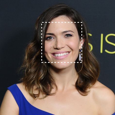 For Square Faces: Tousled Lob Mandy Moore Hair, The Best Haircut, Haircut For Face Shape, Angled Bobs, Beauty Tricks, Mandy Moore, Heart Face Shape, Styling Cream, Long Faces