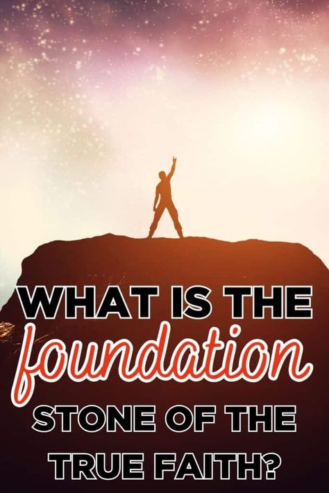 There is a foundation stone for truth that is so solid that we can know the truth and it can make us free. What is that foundation stone of truth that leads us to a solid, unshakable faith? I reveal it in my latest podcast episode. God Words, Unshakable Faith, Study Partner, Man Building, Words Of Faith, Student Ministry, Faith Church, Who Is Jesus, Family Counseling