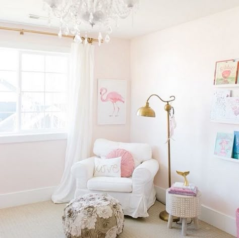 Blush Pink Bedroom Walls, Blush Bedroom Ideas, Bedroom For Women, Light Pink Paint, Blush Pink Paint, Pink Painted Walls, Bedroom For Girls, Bedroom Ideas Pink, Nursery Paint Colors