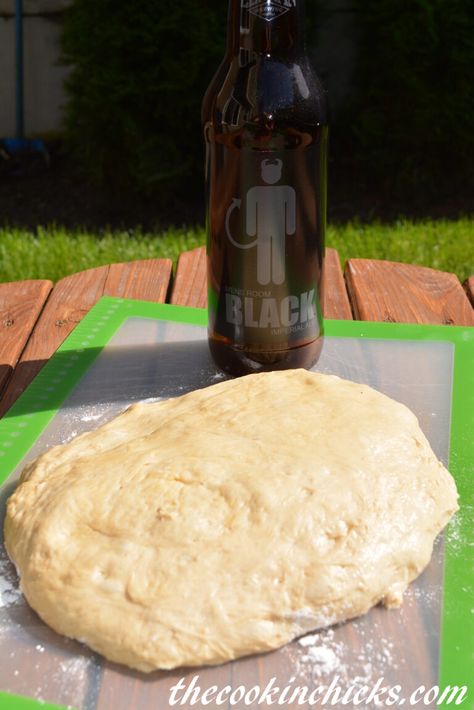 Beer Pizza Dough - The Cookin Chicks Best Pizza Dough Recipe Bread Machine, Beer Pizza Dough Recipe, Bread Maker Pizza Dough, Pizza Dough Bread Machine, Beer Pizza Dough, Pizza Dough Bread, Dough Machine, Pull Aparts, The Cookin Chicks