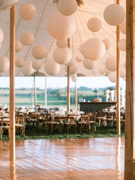 White Lanterns Wedding, White Lantern Decor, Chinese Lanterns Wedding, Sperry Tent Wedding, Marquee Decoration, Shed Wedding, Sperry Tent, White Paper Lanterns, Paper Lanterns Wedding