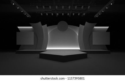 3D stage event led tv light night staging interior render illustration Night Interior, Tv Light, Interior Render, Tv Lighting, Altar Design, Corridor Lighting, Interior Illustration, Light Night, Stage Design