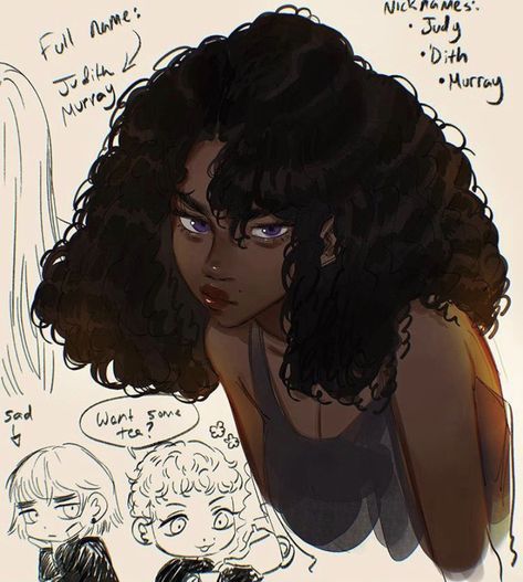 Manga Reference, Black Anime, Black Artwork, Girls Cartoon, Black Cartoon, Black Love Art, Black Art Pictures, Dope Art, Afro Art