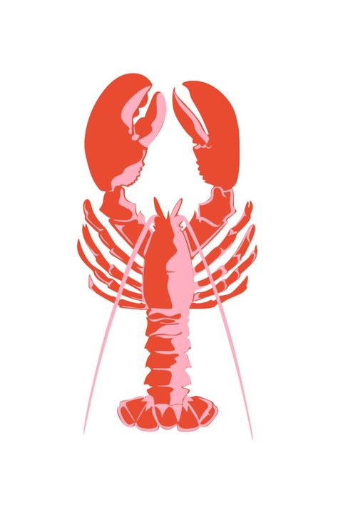 Lobster Tshirt Illustration x Merbury For commisions you can contact me alobrunitsa@gmail.com . . original illustration by brunitsa aka bruna musso #mermaid #sea #beach #seastar #brunitsa #illustration #estrellademar #art #drawing #sketch #artist #artwork #design #digitalart #painting #draw #artistsoninstagram #sketchbook #illustrator #artoftheday #ink #watercolor #creative #graphicdesign #love #procreate #doodle #characterdesign #arte #artsy #anime #designer #portrait #digitalpainting Lobster Print Pattern, Graphic Images For Tshirts, Lobster Doodle, Lobster Sketch, Lobster Wallpaper, Lobster Artwork, Lobster Graphic, Lobster Painting, Lobster Drawing