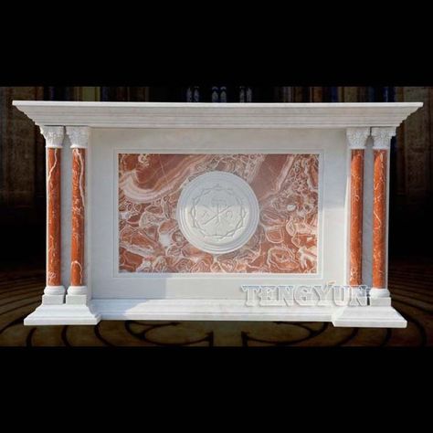 Church Decorative Marble Long Altar Christian Holy Article Pulpit Stone Lectem Granite Ambo. We have many church decorative sculptures in stock. We can also customize any sculpture based on customer's request. If you are interested in it, welcome to contact us for more information and price. Website 1: https://tysculptures.en.alibaba.com Website 2: https://www.firststatue.com Email: tengyun@tysculpture.com WhatsApp Or WeChat: +86 15903233963 Altar Christian, Book Table, Altar Table, Marble Decor, Decorative Sculpture, Religious Art, Pop Up, Hand Carved, Marble