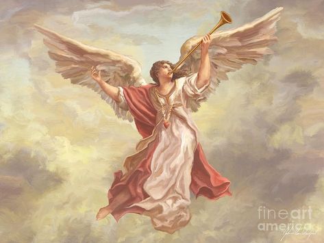 angels in art painting | ... angel paintings trumpet painting angels gather angel with trumpet Saint Lorenzo, Angel Core Aesthetic, Christian Imagery, Angelic Aesthetic, Angelcore Aesthetic, Angel Trumpet, Angel Wallpaper, Ethereal Aesthetic, Angel Aesthetic