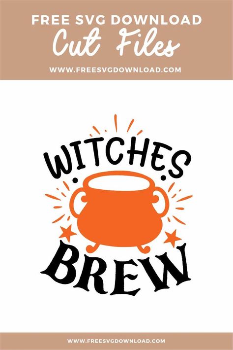 Heat Transfer Vinyl Projects, Halloween Svg Files, Trick Or Treat Svg, Circuit Crafts, Halloween Vinyl, Cricut Halloween, Circuit Projects, Free Svg Files, Witches Brew