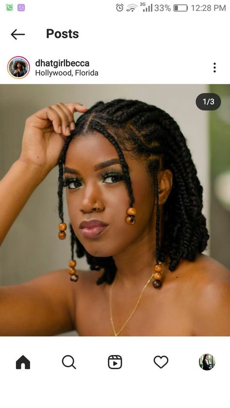 Natural Hair Box Braids, Short Box Braids Hairstyles, Short Box Braids, Protective Hairstyles For Natural Hair, Natural Hairstyle, African Hair Braiding Styles, Braided Cornrow Hairstyles, Braids Hairstyles Pictures, Natural Hair Twists