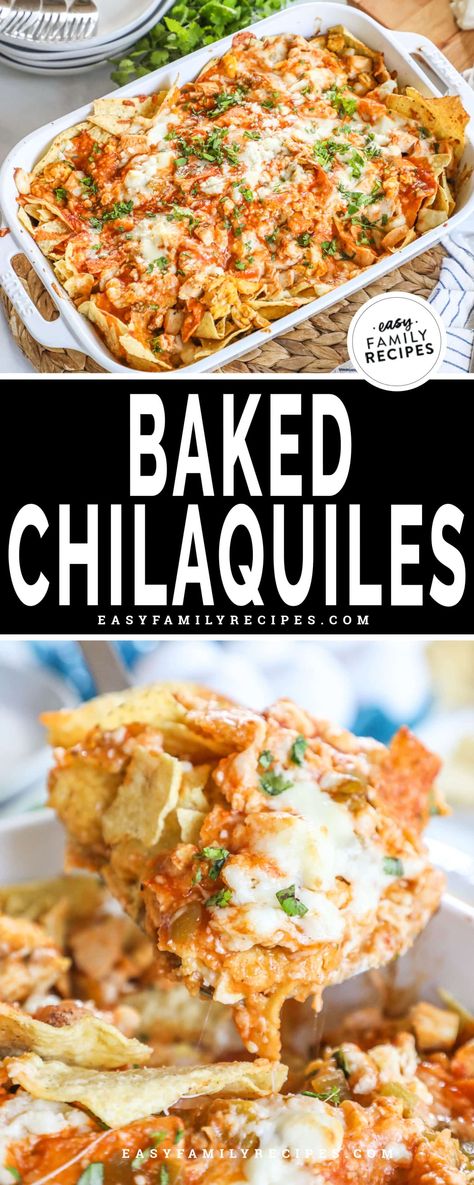 Sheet Pan Chilaquiles, Chilaquiles Recipe Easy, Chili Quiles Recipes, Chiliquilles Recipe Easy, Chilequilles Casserole, Mexican Food Recipes Authentic Breakfast, Breakfast Mexican, Easy Chilaquiles, Traditional Mexican Food Recipes