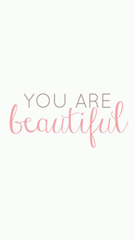 beYOUtiful Beautiful Iphone Wallpaper, Paper Phone, Wall Paper Phone, You Are Beautiful, Iphone Wallpapers, Positive Thoughts, Girl Quotes, Beautiful Quotes, Wallpaper Quotes