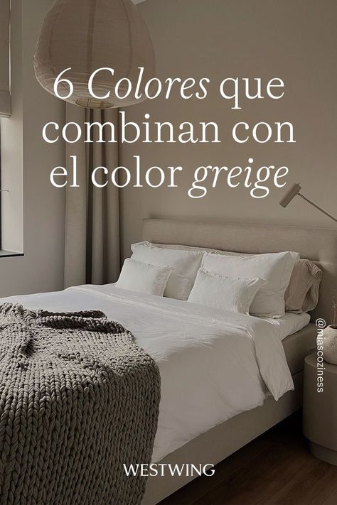 Ninguna otra gama de tonalidades gusta tanto en interiorismo como los colores neutros. Decorar con una paleta de colores como el beige, gris y la mezcla de ambos, el denominado “greige”, es una apuesta segura, atemporal a prueba de gustos y modas. Descubre más de estos tonos y cómo combinarlos, para aportar luz, versatilidad, naturalidad y calidez a cualquier espacio. Descubre en Westwing 10 ideas y claves para decorar con greige y las últimas tendencias en decoración con estos colores en 2024. Color