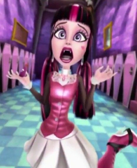 Monster High Funny Faces, Cursed Monster High, Monster High Funny, Monster High Memes, Monster High Makeup, Draculaura Aesthetic, Monster High Cosplay, Ayesha Erotica, Arte Monster High