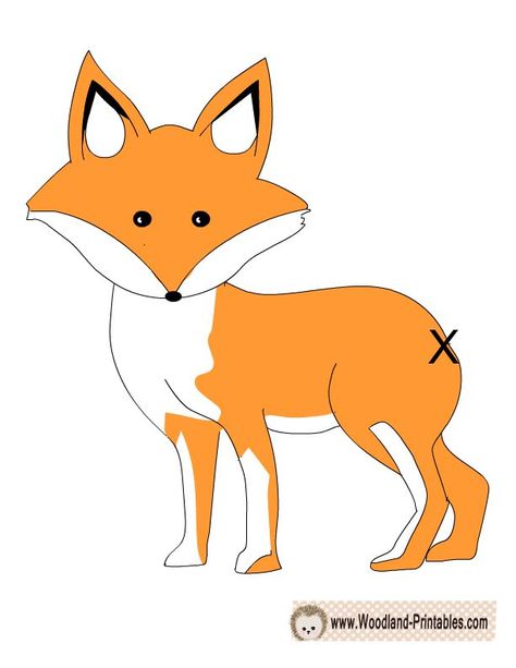 Pin the Tail on the Fox Game Printable Woodland Party Games, Fox Party Ideas, Zootopia Birthday, Fox Birthday Party, Princess Party Games, Pin The Tail, Timmy Time, Fox Party, Fox Birthday