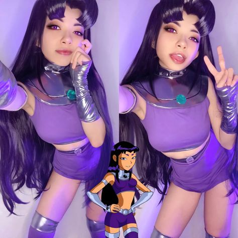 Blackfire Costume, Starfire Sister, Starfire Costume, Teen Titans Cosplay, The Older Sister, Sister Costumes, Villain Costumes, Halloween Costume Outfits, Older Sister