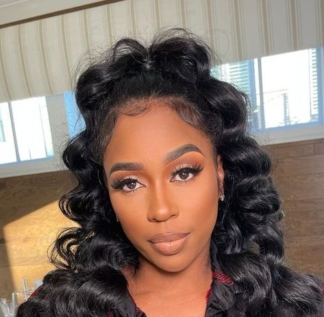 Kash Doll Outfit, Kash Doll Hair, Kash Doll Hairstyles, Wigs Hairstyles, Slay Makeup, Kash Doll, Doll Makeup, Beat Face, Doll Hair