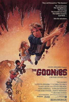 Stunning Designs THE GOONIES Movie Poster [Licensed-NEW-USA] 27x40 Theater Size Sean Astin, Top Home Decor Goonies Movie Poster, Los Goonies, Goonies Movie, Drew Struzan, Les Goonies, Martha Plimpton, Goonies 1985, 80s Movie Posters, Goonies Never Say Die