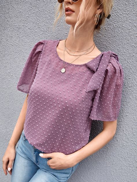 Swiss Dot Bow Blouse & Cami Top Swiss Dot Blouse, Bow Blouse, Swiss Dot, Cami Top, Amazing Products, Cami Tops, Open Shoulder Tops, Women's Top, T Shirt