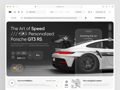 Nabaris Auto Design - Landing Page by Bymahdii for XOLAB on Dribbble Car Landing Page, Automotive Website, Ui Design Website, Auto Design, Billy Graham, Landing Page Design, Design Website, Ui Ux Design, Cut Design