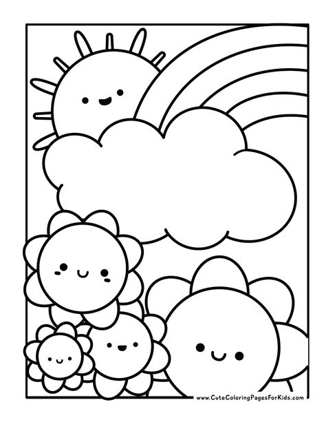 17 Rainbow Coloring Pages: Free Printable PDFs (Free Printable PDFs) - Cute Coloring Pages For Kids Our most popular coloring page themes: · Alphabet · Animals · Cartoon Characters · Christian (Bible) · Countries and Cultures · Doodles · Emojis · Famous Works of Art Pre K Coloring Pages Printables, Cute Simple Coloring Pages, Coloring Pages For Kids Free Printable, Toddler Coloring Pages Free Printable, Free Coloring Pages Printables For Kids, Rainbow Coloring Sheet, Free Printable Coloring Pages For Kids, Rainbow Coloring Pages Free Printable, Coloring Sheets For Toddlers