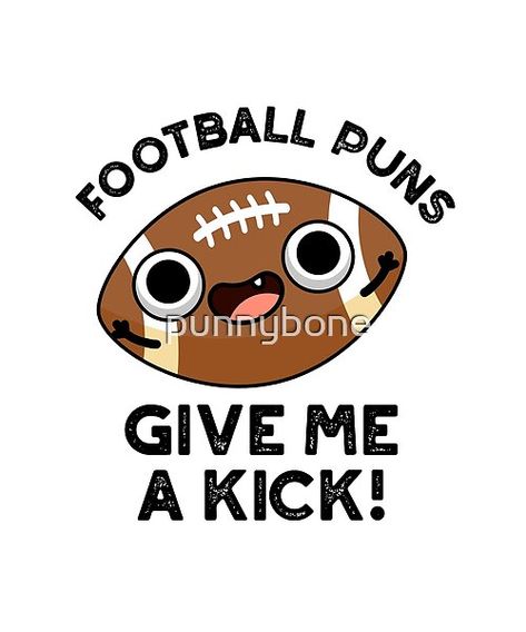 Football Puns, Dog Puns, Dog Football, Cute Puns, Pun Gifts, Sports Football, Smiles And Laughs, Sports Humor, Love Cute