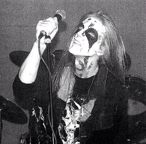 Dead (Per Yngve Ohlin) MAYHEM. Tumblr, Makeup, White, Black, Make Up