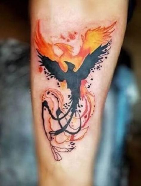 Small Phoenix Tattoo, Phoenix Tattoo Men, Phoenix Tattoo For Men, Small Phoenix Tattoos, Phoenix Bird Tattoos, Phönix Tattoo, Diy Tattoo Permanent, Phoenix Tattoos, Vogel Tattoo