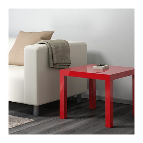 LACK Side table - high gloss red, 21 5/8x21 5/8 " - IKEA Lack Side Table, Ikea Lack Side Table, Lack Coffee Table, Ikea Side Table, Ikea Coffee Table, Lack Table, Ikea Lack Table, Ikea Lack, Ikea Home