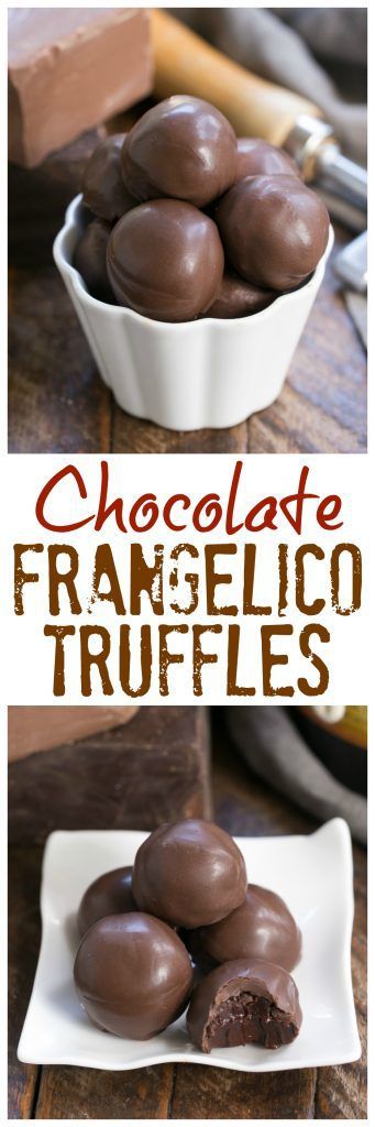 Chocolate Frangelico Truffles | Exquisite truffles flavored with hazelnut liqueur plus a guide for tempering chocolate Tempering Chocolate, Temper Chocolate, Dessert Truffles, How To Temper Chocolate, Diy Easy Recipes, Candy Truffles, Candy Recipes Homemade, Truffle Recipe, Cake Truffles