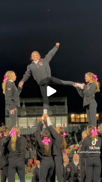 ✰ Whippany Park Cheerleading ✰ on Instagram: "practices start in ONE week!! Who’s ready??? 

#cheer #cheerleading #stunting #cheerstunts #cheercoach #hscheer #cheerpyramid #sidelinecheer" Cheerleading Stunting, Cheer Stunt Conditioning, Highschool Stunts Cheerleading, Stunt Sequence Cheerleading, Cheer Pyramids, Cheerleading Memes, Sideline Cheer, Cheer Stunts, Cheer Coaches