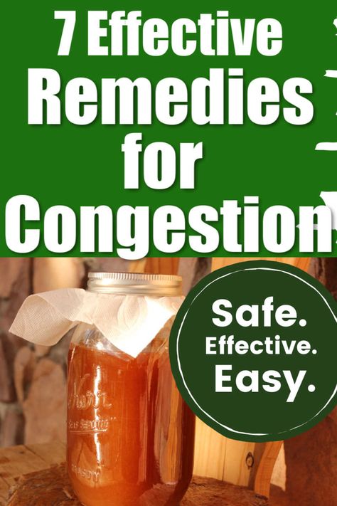 Here are seven effective and safe (easy) remedies for congestion. Try one or more of these, and help your body get rid of congestion. Decongestants don’t have to have chemicals, and many kitchen herbs work wonders. #congestion  #nasal #chest #relief #sinus #getridof #remedies #homeremedies #recipe #cold #flu #hacks #natural #healingharvesthomestead Remedies For Sinus Congestion, Remedy For Sinus Congestion, Home Remedies For Sinus, Natural Decongestant, Sinus Congestion, Kitchen Herbs, Cold Home Remedies, Cough Remedies, Healthy Eating Habits