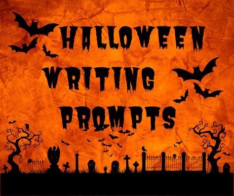 Halloween Writing Prompts High School, Halloween Writing Prompts Middle School, Spooky Writing Prompts, Halloween Creative Writing, High School Halloween, October Writing Prompts, Mind Trick, October Writing, Spooky Words