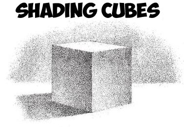 We will show you each step to be taken in shading a cube in this tutorial, for this solid is a  representative of all prisms, and, indirectly, of the cylin Cube Sketch, Shading Drawing, Summer Drawings, Draw Step By Step, How To Draw Steps, Shading Techniques, How To Shade, Drawing For Beginners, Step Drawing