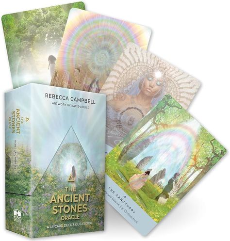 The Ancient Stones Oracle: A 44-Card Deck and Guidebook: Campbell, Rebecca, Katie-Louise: 9781788179331: Books - Amazon.ca Rebecca Campbell, Learning To Trust, Inner Light, Book Of The Month, Card Deck, Oracle Decks, Living History, Amazon Book Store, Ancient Wisdom