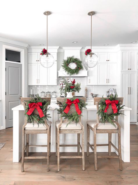 Shop Mini Red Berry Stem by Ashland® and other curated products on LTK, the easiest way to shop everything from your favorite influencers. Holiday Kitchen Decor, Christmas Chair, Christmas Decorating Ideas, Christmas Kitchen Decor, Christmas Room Decor, Christmas Inspo, Minimalist Christmas, Christmas Decorations For The Home, Christmas Room