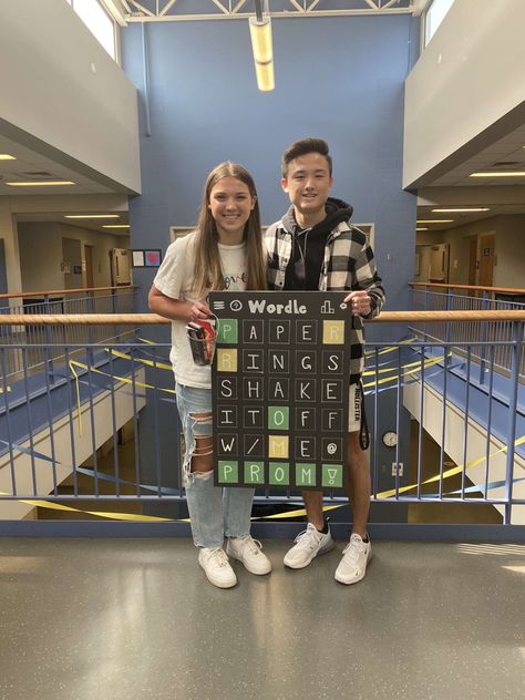 Promposals Friends, Friend Prom Posals Ideas, Skateboard Promposal, Promposal Ideas Funny Unique, Cute Promposals For Guys, Cute Promposals For Your Best Friend, In N Out Promposal, Late Promposal Ideas, Cute Ways To Ask A Guy To Prom